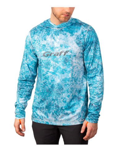 Bluza GRAFF UPF50 z kapturem  CL-15  XL GRAFF - 2