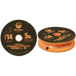 Przypony Guru LWGF Feeder Special 100cm - 16 - 0.13mm GURU - 1