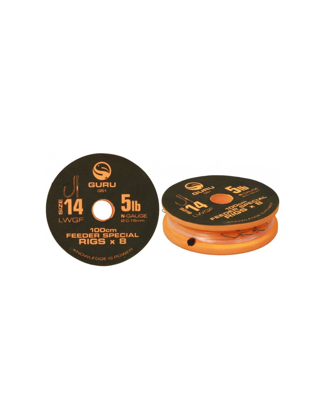 Guru LWGF Feeder Special Rig - 1 Meter Length For Coarse Fishing & Feeder Tactics 7 thumbnail image
