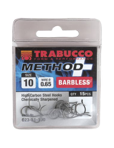 Haczyki Trabucco Method Bezzadziorowe rozm - 12 TRABUCCO - 3