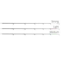 Szczytówka MISTRALL FEEDER CARBON 3,0MM WHITE STRONG MISTRALL - 1 2
