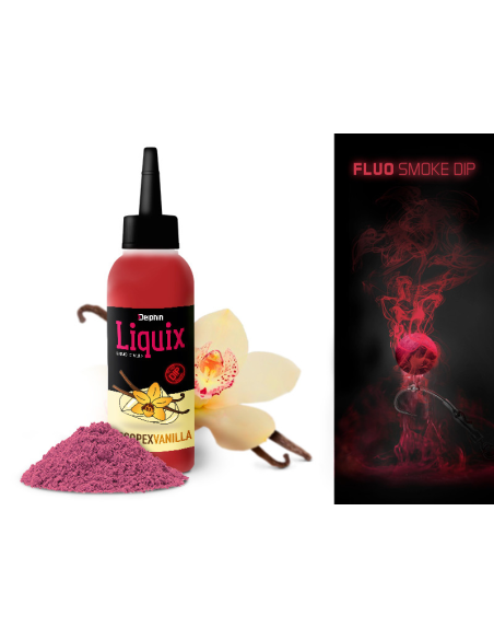 Dip Delphin Fluo LiquiX Scopex-vanilla 100ml DELPHIN - 1