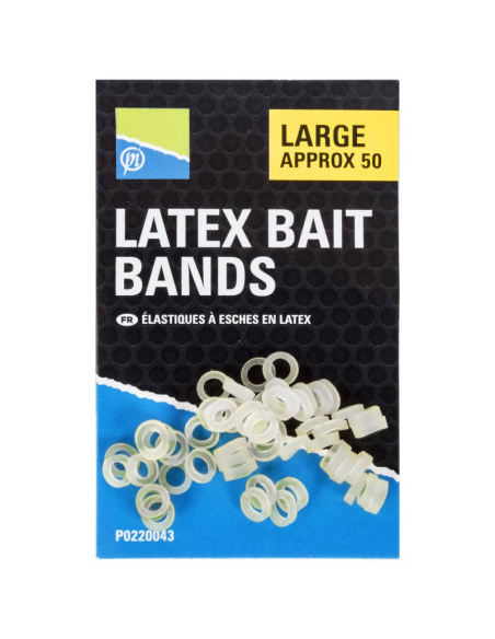 Gumki do pelletu Preston Latex Bait Bands – Large PRESTON - 1