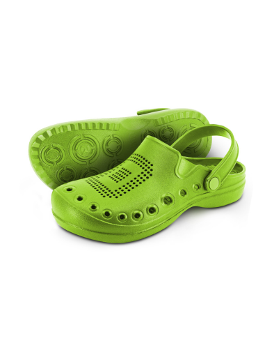 Klapki Delphin OCTO / limonkowe rozm.45 DELPHIN - 3