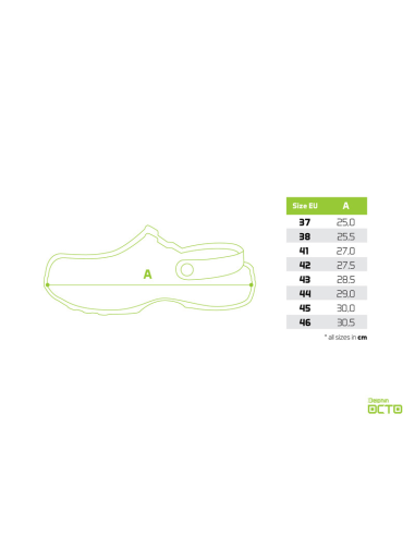 Klapki Delphin OCTO / limonkowe rozm.46 DELPHIN - 6