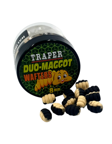 Wafters Traper Dou Maggot Halibut Czosnek 8mm