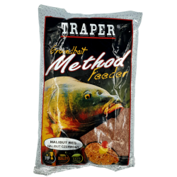 Zanęta Traper Method Feeder Halibut Red 750g TRAPER - 1