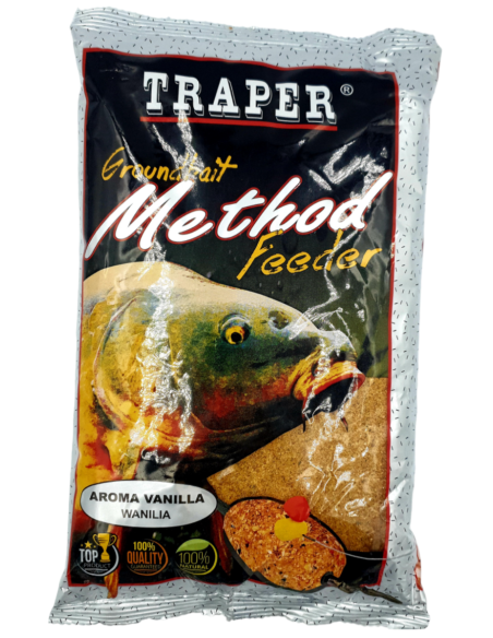 Zanęta Traper Method Feeder Wanilia 750g TRAPER - 1