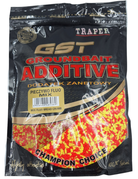 Dodatek Zanętowy Traper - Pieczywo Fluo Mix Crushed 400g TRAPER - 1