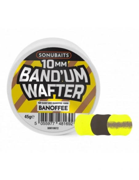 Sonubaits BandUm Wafters 10mm – Banoffee SONUBAITS - 2 Sonubaits BandUm Wafters 10mm – Banoffee SONUBAITS - 2
