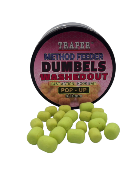 Dumbells Traper WasheDoot Pup-Up Słodka Kukurydza 8-10mm TRAPER - 1