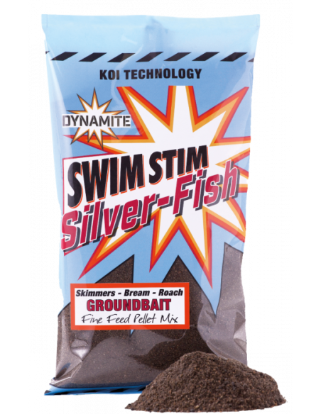 Zanęta Dynamite Swim Stim C.Silver Fish Dark 800g DYNAMITE BAITS - 1