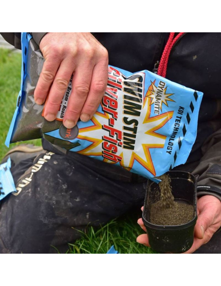 Zanęta Dynamite Swim Stim C.Silver Fish Dark 800g DYNAMITE BAITS - 2