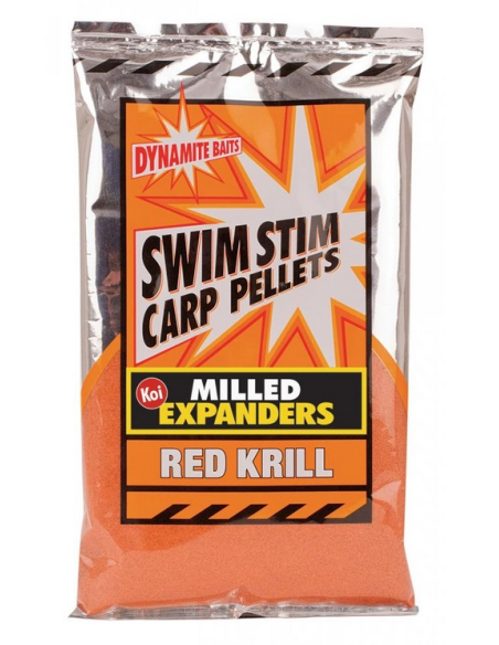 Dynamite Baits  Swim Stim - Milled Expanders Red DYNAMITE BAITS - 1