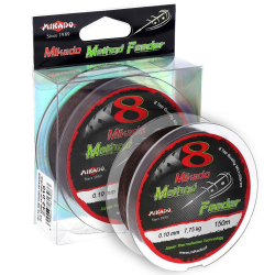 Plecionka Mikado OCTA METHOD FEEDER 8x- 0.08mm 150m BRĄZOWA MIKADO - 1