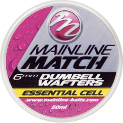 Mainline Match Dumbell Wafters – Yellow Essential Cell - 10mm  - 1