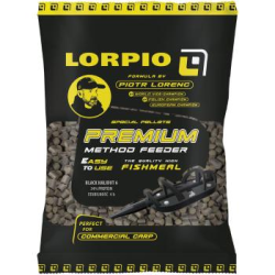 PELLET LORPIO BLACK HALIBUT 2mm 700g Lorpio - 1