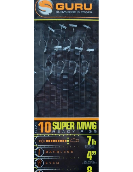 Przypony Guru Super MWG Speedstop Rigs 10cm roz - 12 GURU - 1