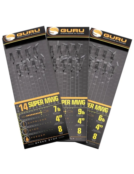 Przypony Guru Super MWG Speedstop Rigs 10cm roz - 12 GURU - 2