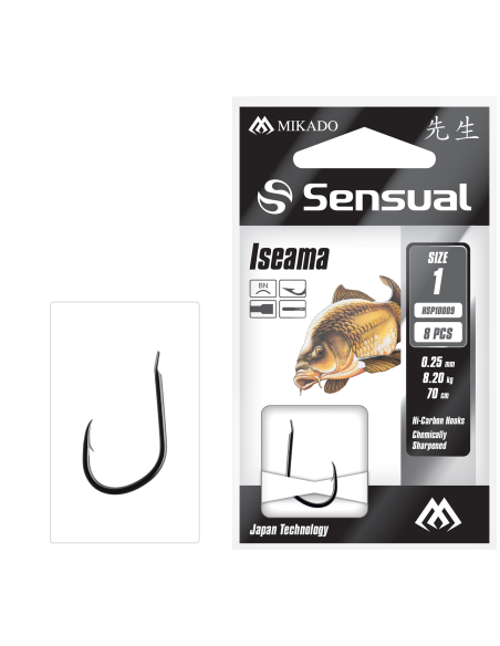 Gotowe Przypony Mikado Sensual-Iseama  nr8  0,18mm/70cm MIKADO - 1