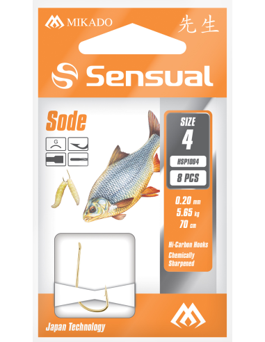 Gotowe Przypony Mikado Sensual- Sode  nr4  0,20mm/70cm MIKADO - 3