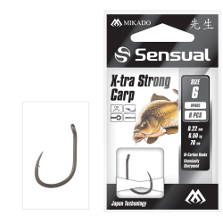 Gotowe Przypony Mikado Sensual-  X STRONG  CARP Nr12 0,18mm/70cm MIKADO - 1