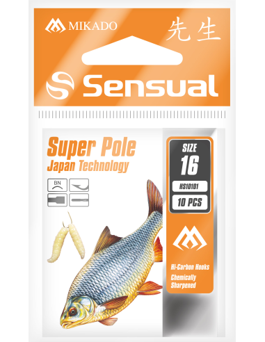 Haczyki Mikado Sensual SUPER POLE Nr.14 BN. MIKADO - 3