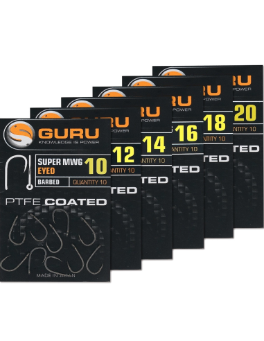 Haczyki Guru - Super MWG – 10 Barbed/Eyed GURU - 4