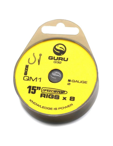 Gotowe Przypony Guru QM1 Speed Stops 38cm  rozm - 14 GURU - 2