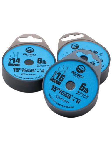 Przypony Guru QM1 with Bayonets (z bagnetem) 38cm rozm 14 GURU - 2