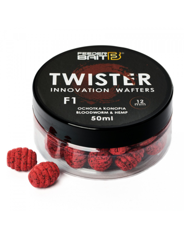 Feeder Bait TWISTER Wafters 12mm F1 Ochotka Konopia