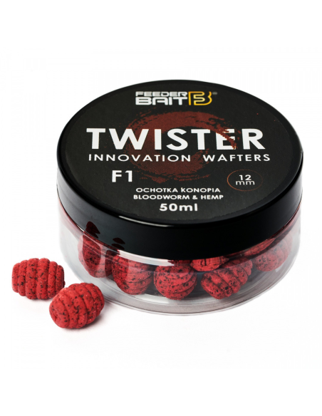 Feeder Bait TWISTER Wafters 12mm F1 Ochotka Konopia FEEDER BAIT - 1