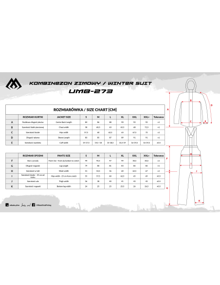 KOMBINEZON ZIMOWY MIKADO - XL MIKADO - 11