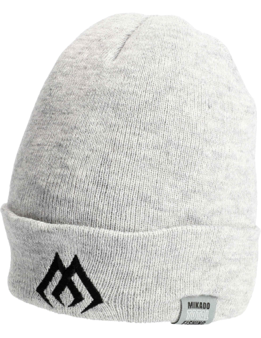 CZAPKA ZIMOWA BEANIE MIKADO - SZARY