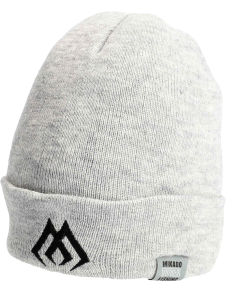 CZAPKA ZIMOWA BEANIE MIKADO - SZARY  - 1