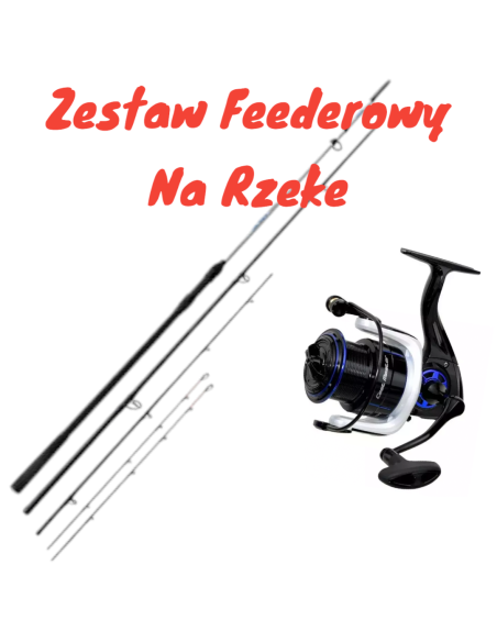 ZESTAW FEEDEROWY WĘDKA 3,90M CAST MASTER + KOŁOWROTEK CAST MASTER 6000  - 1