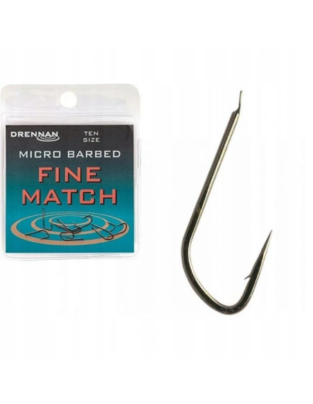 Drennan Haczyki Fine Match 10szt nr 18 DRENNAN - 1