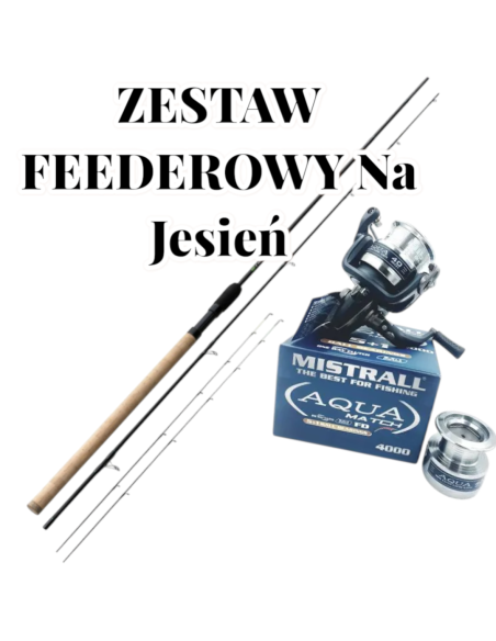 ZESTAW FEEDEROWY LIGHT  WĘDKA 3,0M NA JESIEŃ  - 1