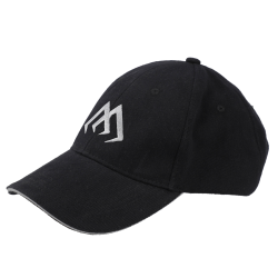 Czapka Mikado z daszkiem czarna z logo MIKADO - 1
