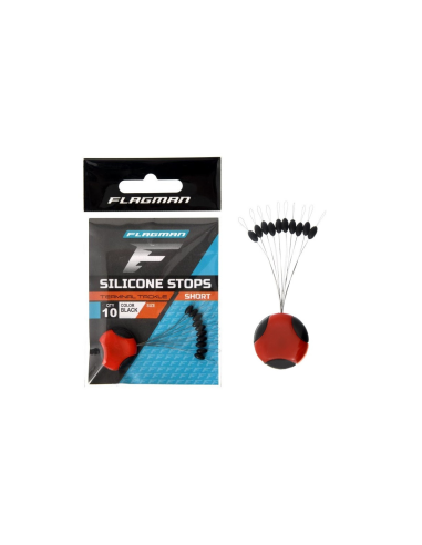 Stopery Flagman Silicon Short Stops - L