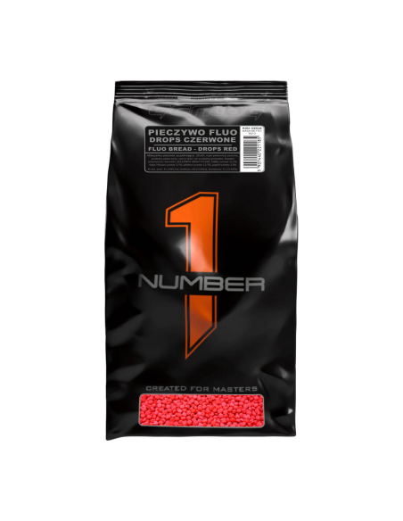 Pieczywo Fluo Drops Czerwone GENLOG 300g GENLOG - 1