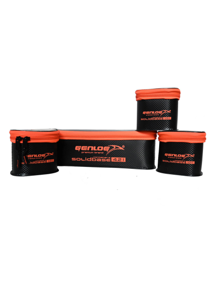 Zestaw 5 pojemników GENLOG EVA C-37x25x12+4  - 1