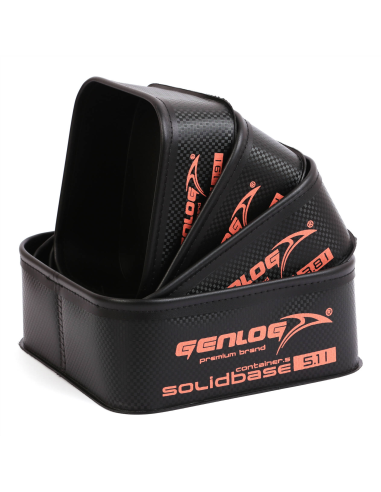 Zestaw 6 pojemników GENLOG EVA SOLID  C-28x28x12+5 GENLOG - 3