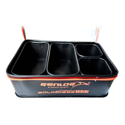 Zestaw 5 pojemników GENLOG EVA Solid Base Carbon GENLOG - 1