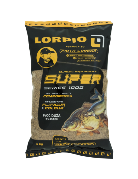 Zanęta Lorpio Super  - PŁOĆ DUŻA 1kg Lorpio - 1