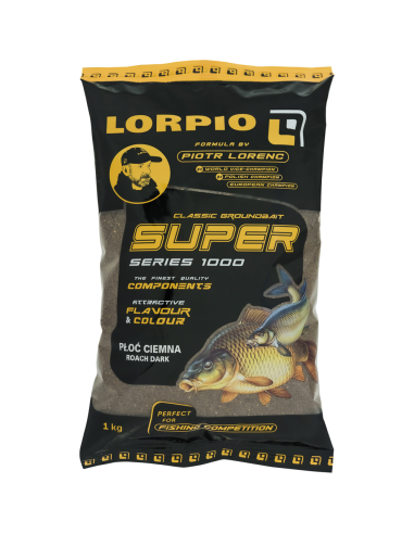 Zanęta Lorpio Super - PŁOĆ CIEMNA 1kg