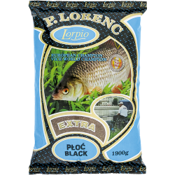 Zanęta Lorpio Extra - PŁOĆ CZARNA 1,9kg Lorpio - 1