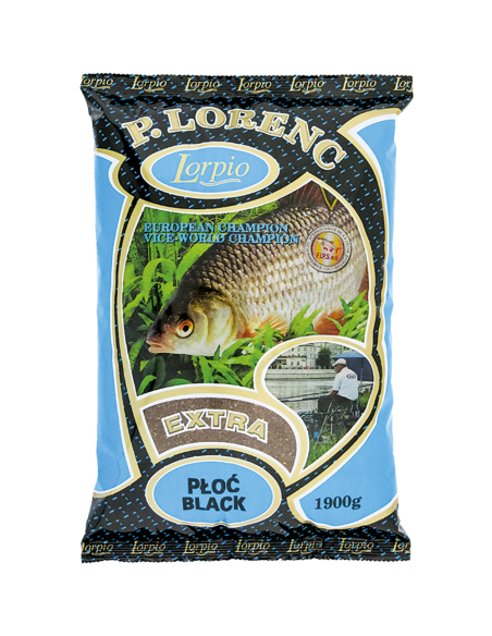Zanęta Lorpio Extra - PŁOĆ CZARNA 1,9kg Lorpio - 1
