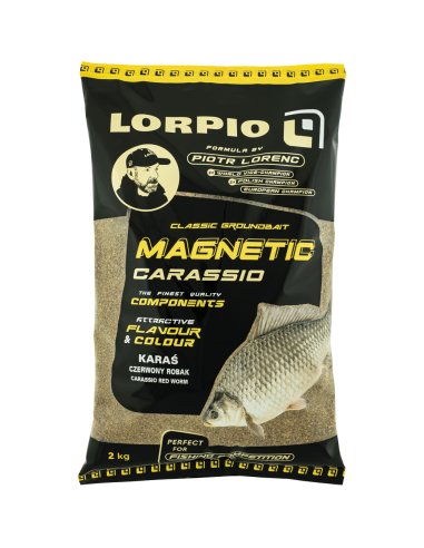 ZANĘTA LORPIO MAGNETIC CARASSIO RED WORM 2000g