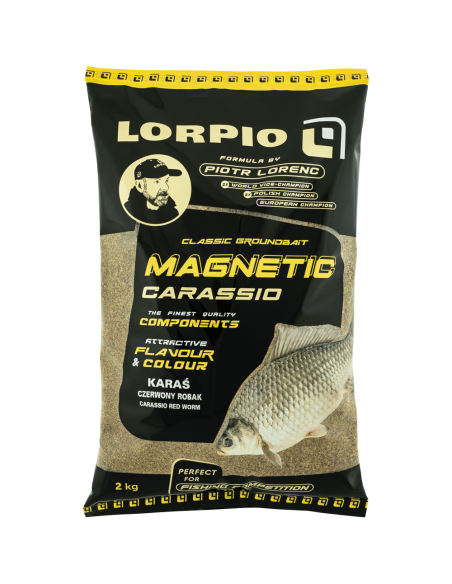 ZANĘTA LORPIO MAGNETIC CARASSIO RED WORM 2000g Lorpio - 1